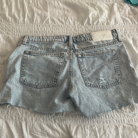 Womens Summer Jean Shorts - Picture 2 of 2